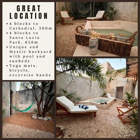 Unique Mystic Pool Yard Only 3 Blocks Main Sq Villa Mérida Eksteriør billede